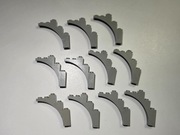 KLOCKI LEGO ZAMKOWE ELEMENTY CASTLE PIRACI ZAMEK LICYTACJA ŚCIANY ŁUKI