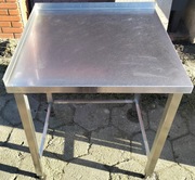 Stół gastronomiczny ze stali nierdzewnej 75x70x85