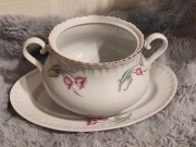 Porcelana Bogucice Waza i Plater 