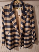 Żakiet kratka La faba