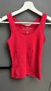 Top na ramiączkach czerwony H&M rozmiar XS