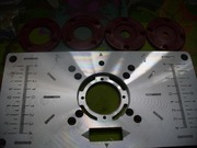 Płyta aluminiowa do frezarki górnowrzecionowej