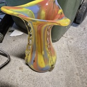 Wazon szklanyi kolorowe wzory