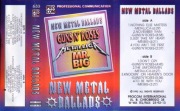 NEW METAL BALLADS - GUNS N' ROSES METALLICA MR.BIG