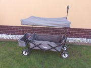 wózek plażowy turystyczny transportowy Fuxtec