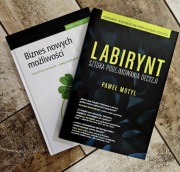 Zestaw książek Biznes + Decyzje:Biznes Kozielski, Labirynt Motyl + GRATIS 