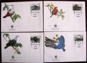 Mikronezja -4 Koperty WWF- Zimorodek