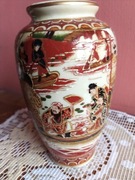 Chiński wazonik ręcznie malowany-sygnowany