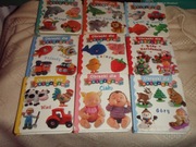 Obrazki dla Maluchów 9 książek: Ciało, Góry, Wieś, Pojazdy, Morze, Kolory 