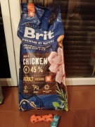 15kg karma sucha BRIT z kurczakiem Medium. Zabawka GRATIS!