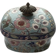 Longwy duża piękna unikatowa bomboniera