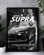 Plakat A3 Toyota Supra