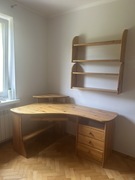 Biurko i Szafa oraz regał na książki 