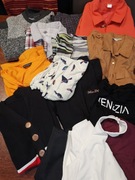 Ubrania mix męskie i damskie po likwidacji sklepu