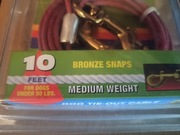 Linka dla psa zamiast łańcucha