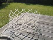 Osłonki regulowane na rośliny płotek ogrodowy 3szt