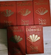 Maria Dąbrowska Noce i dnie komplet 1-5 1977r