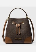 MICHAEL KORS Mercer Small Logo Bucket Bag