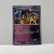 Karta Pokemon TCG Iron Boulder PokeballHOLO Prismatic Evolutions
