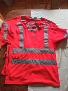 Fristads koszulki męskie robocze odblaskowe L  komplet trzy sztuki