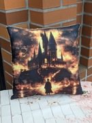 Poduszka 38 x 38 cm Harry Potter Hogwart urodziny dekoracja dzień ojca 