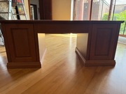 Biurko bukowe. Robione na zamówienie.