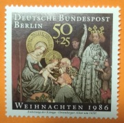 Znaczek  Niemcy Berlin 1986#769** Boże Narodzenie 