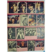 Beatles Rolling Scorpions Iron Hendrix Perfect BeeGees Queen TSA UFO Plakat
