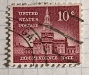 Independence Hall. 10 cent z serii Liberty z 1956 r,