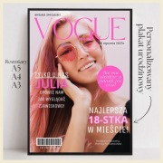 PERSONALIZOWANY plakat urodziny ze zdjęciem solenizanta 18 20 30 40...