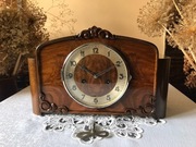 Zegar komodowy HAU art deco 1933 W77 czeczot sygnowany loft