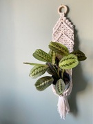 Kwietnik makrama boho