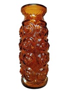 WAZON RÓŻE BURSZTYNOWY HUTA LAURA PRL