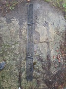 Bmw f01 f02 m pakiet kratki zderzaka przedniego prawa, środek