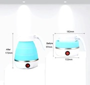 ELEKTRYCZNY CZAJNIK SKŁADANY 0,6L 600W TURYSTYCZNY