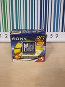 SONY MiniDisc 80 premium nowe w folii MDW-80D