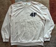 Bluza z nadrukiem 4F w rozmiarze XXL beżowa 