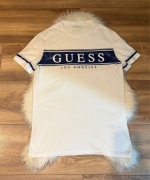 Biały t-shirt Guess XL