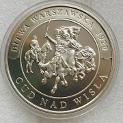 Medal "100 rocznica Bitwa Warszawska Cud nad Wisłą" (srebro niklowe)