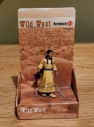 Schleich indianie Indianka dziecko z lalką figurka unikat model wycofany