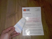 Myjka wysokociśnieniowa Topex karta gwarancyjna 2005 Praktiker paragon