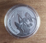 KOMSCO Zi:Sin Taurus 2021 Srebro AG 1 oz