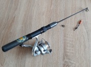 WĘDKA podlodowa KONGER Nordic D 65 M z kołowrotkiem JAXON Nano