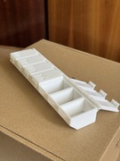 Organizer na leki –biały, z podziałem na dni tygodnia