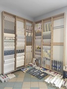 EKSPOZYTOR- STOJAK WYSTAWOWY NA TAPETY 2 moduły 