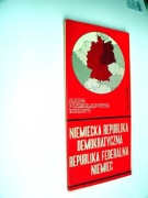 Mapa Przeglądowa Europy RFN NRD + gratis oryginalna kaseta pop z folią