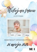 Metryczka A4 + BIAŁA RAMKA 