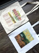 Torba bawełniana torebka tote bag bawełna + non woven Louis Tomlinson 