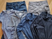 Zestaw 6 sztuk: spodnie, koszule, koszulki