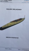 Kajak składany używany model Amazon Ekspeditor